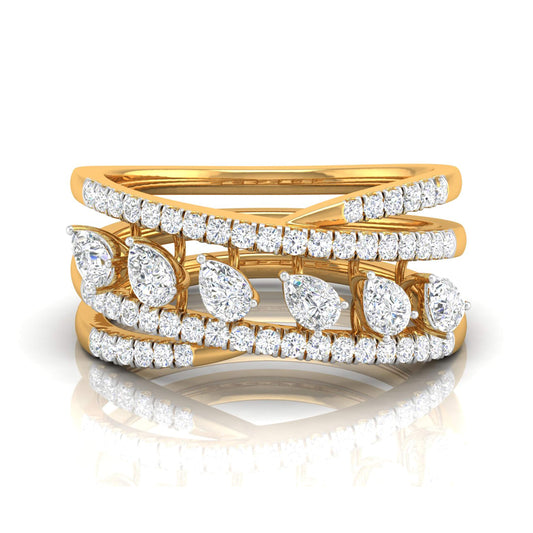 Modern Emporio Band Diamond Ring