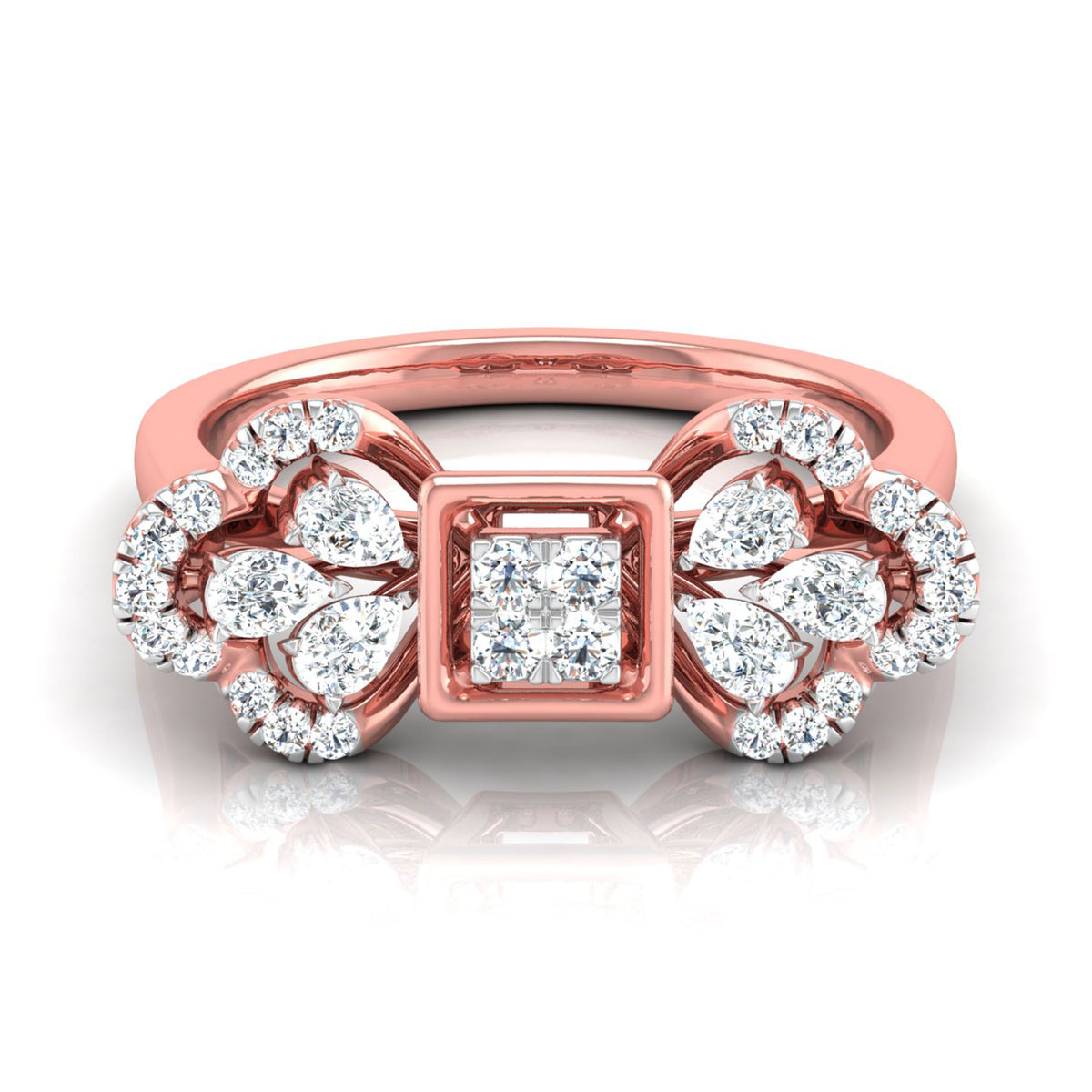 Elaria Modern Band Diamond Ring