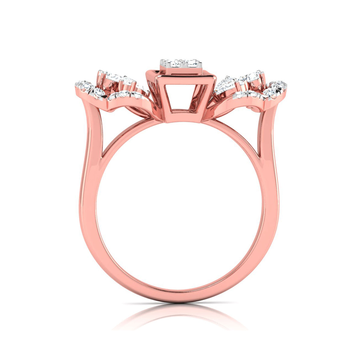 Elaria Modern Band Diamond Ring