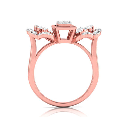 Elaria Modern Band Diamond Ring