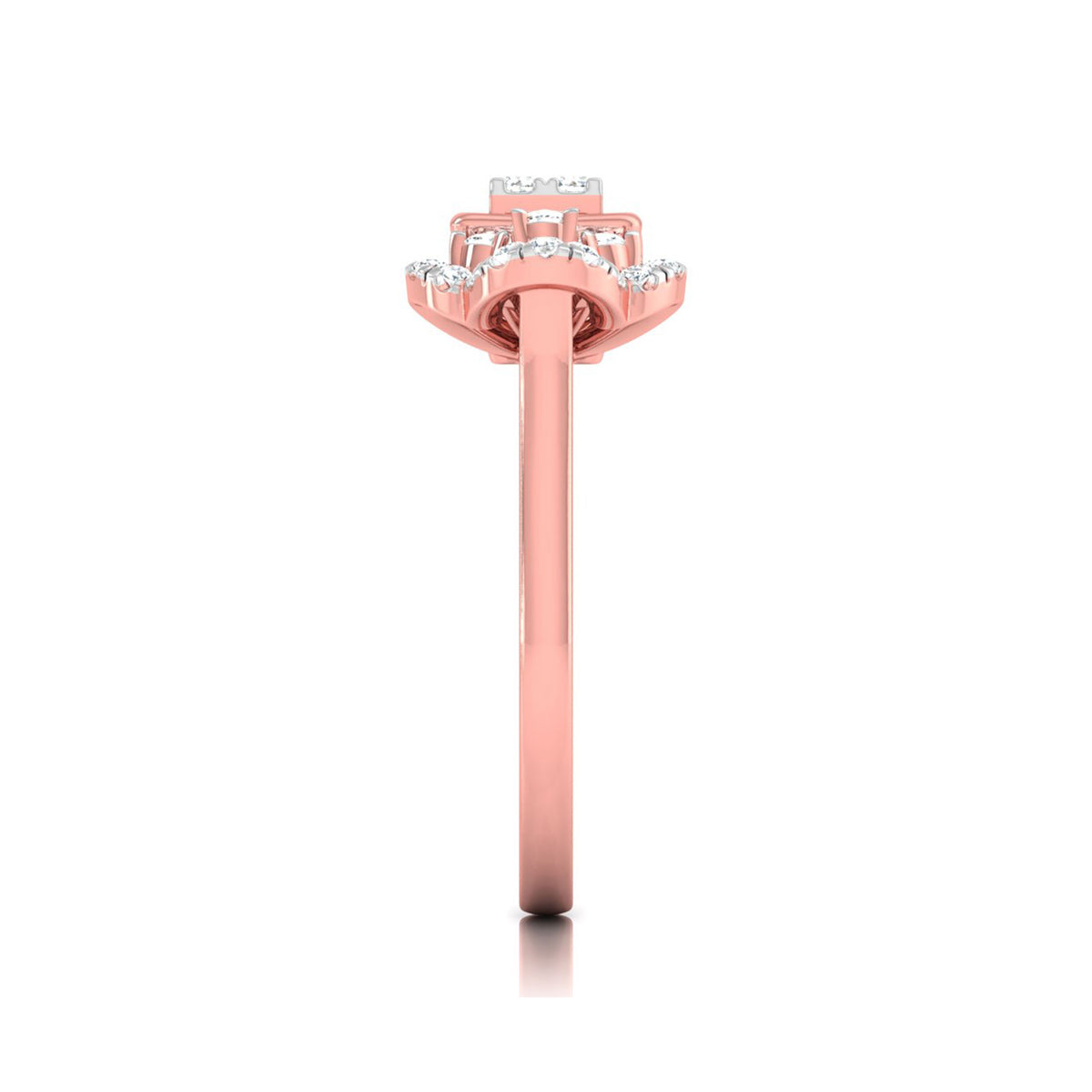 Elaria Modern Band Diamond Ring