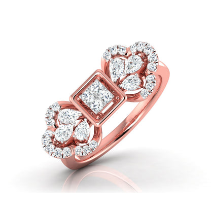 Elaria Modern Band Diamond Ring