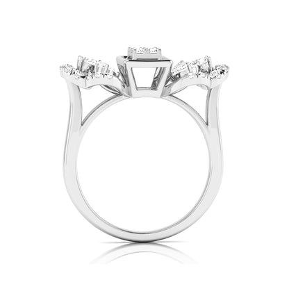 Elaria Modern Band Diamond Ring