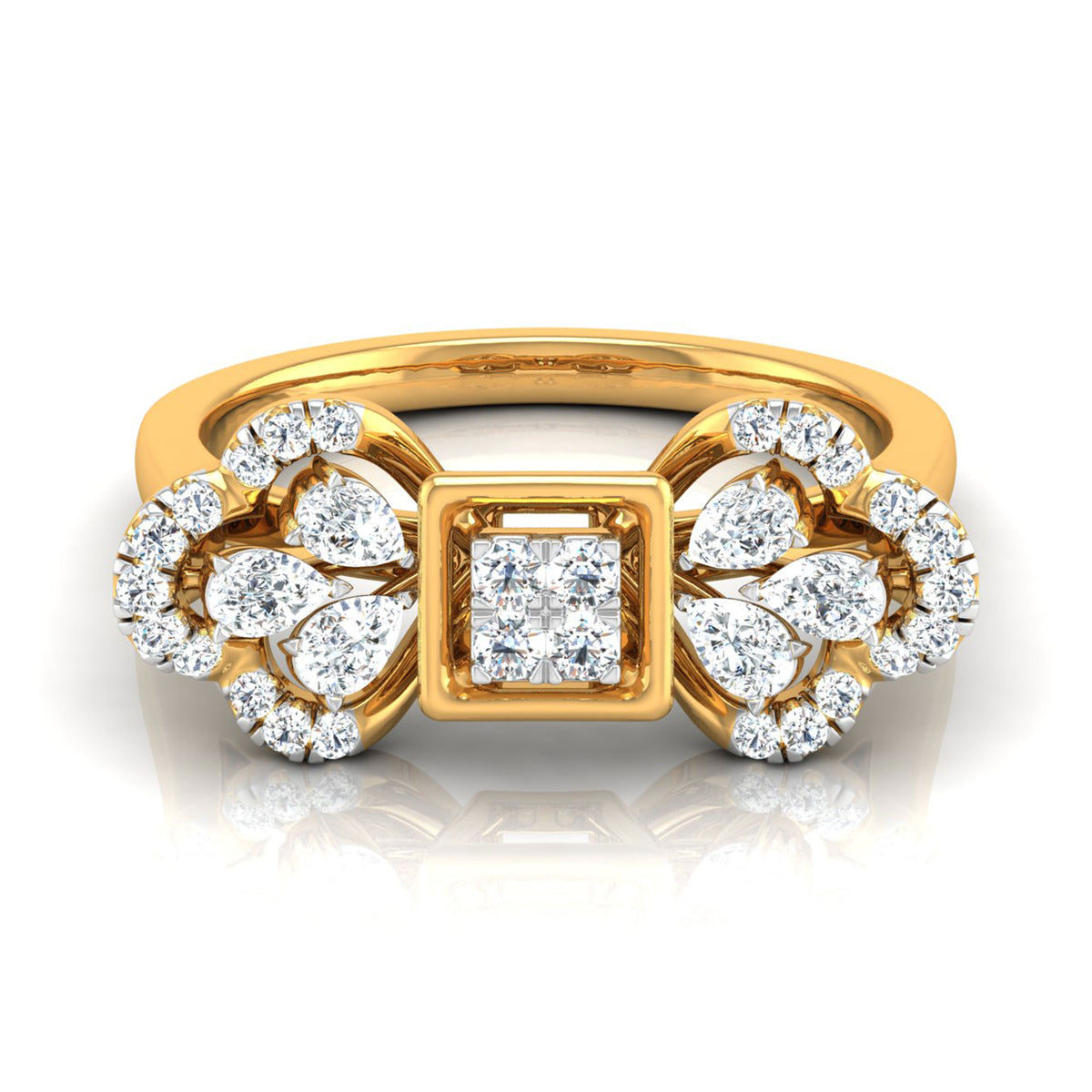 Elaria Modern Band Diamond Ring