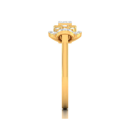 Elaria Modern Band Diamond Ring