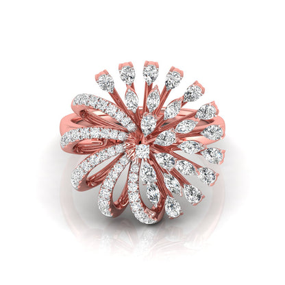 Felicia Modern Cocktail Diamond Ring