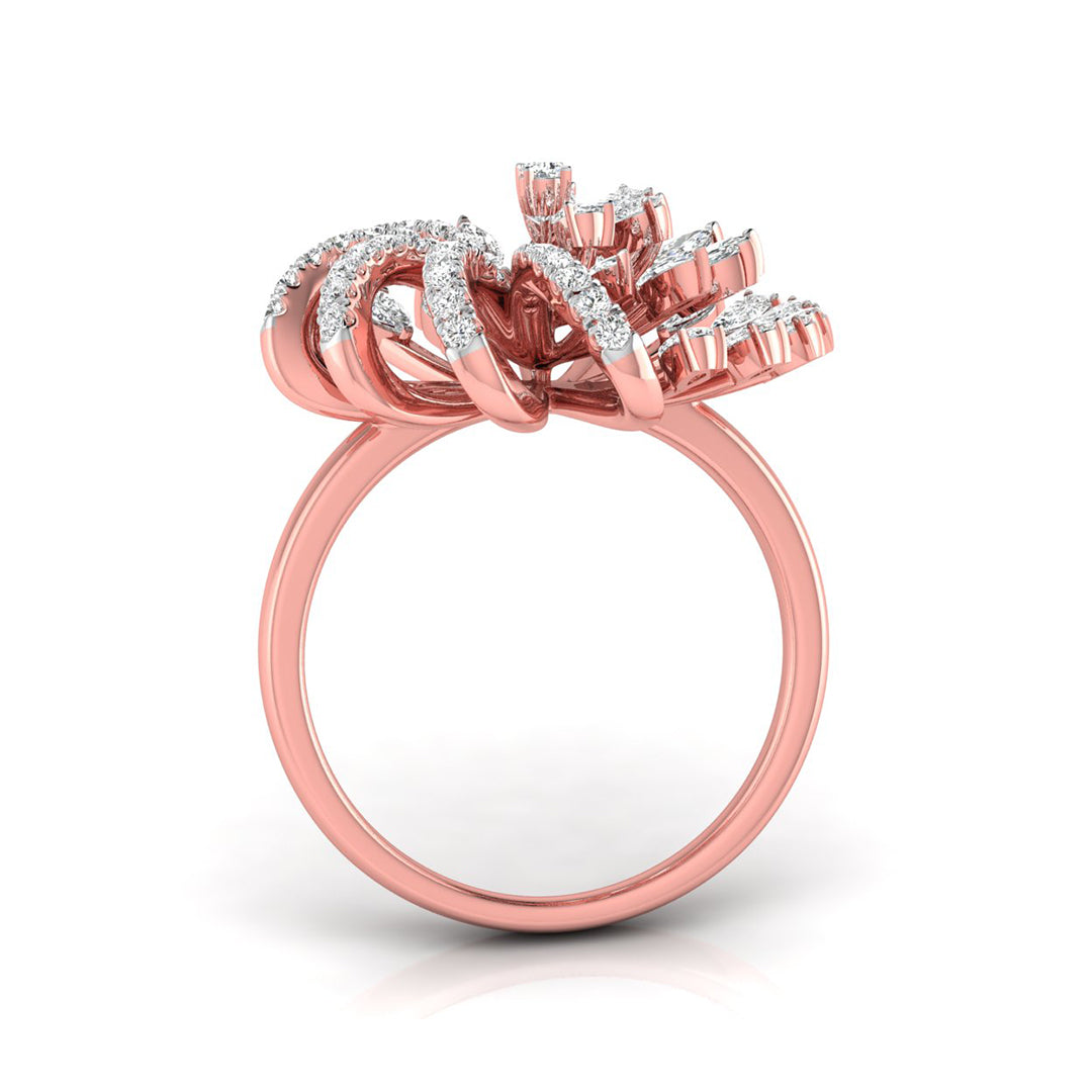 Felicia Modern Cocktail Diamond Ring