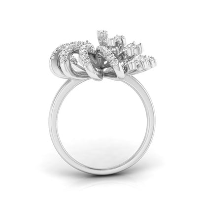 Felicia Modern Cocktail Diamond Ring