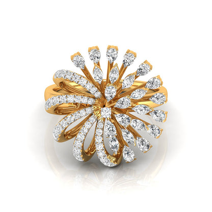 Felicia Modern Cocktail Diamond Ring