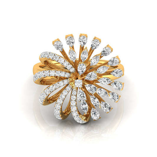 Felicia Modern Cocktail Diamond Ring
