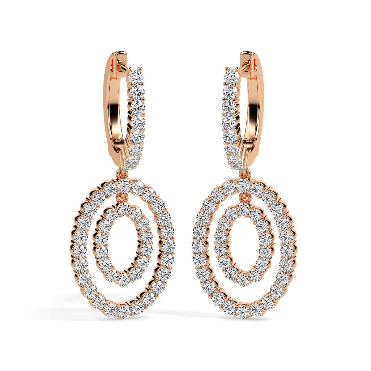 Soreya Diamond Dangler Earrings