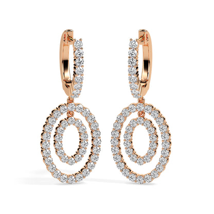 Soreya Diamond Dangler Earrings