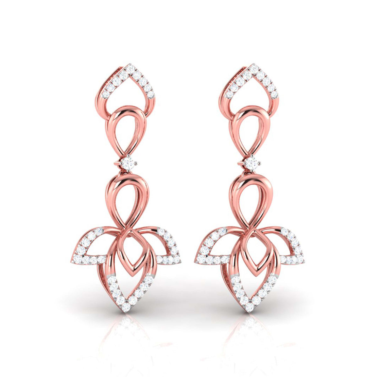 Veloria Diamond Dangler Earrings