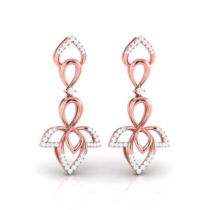 Veloria Diamond Dangler Earrings