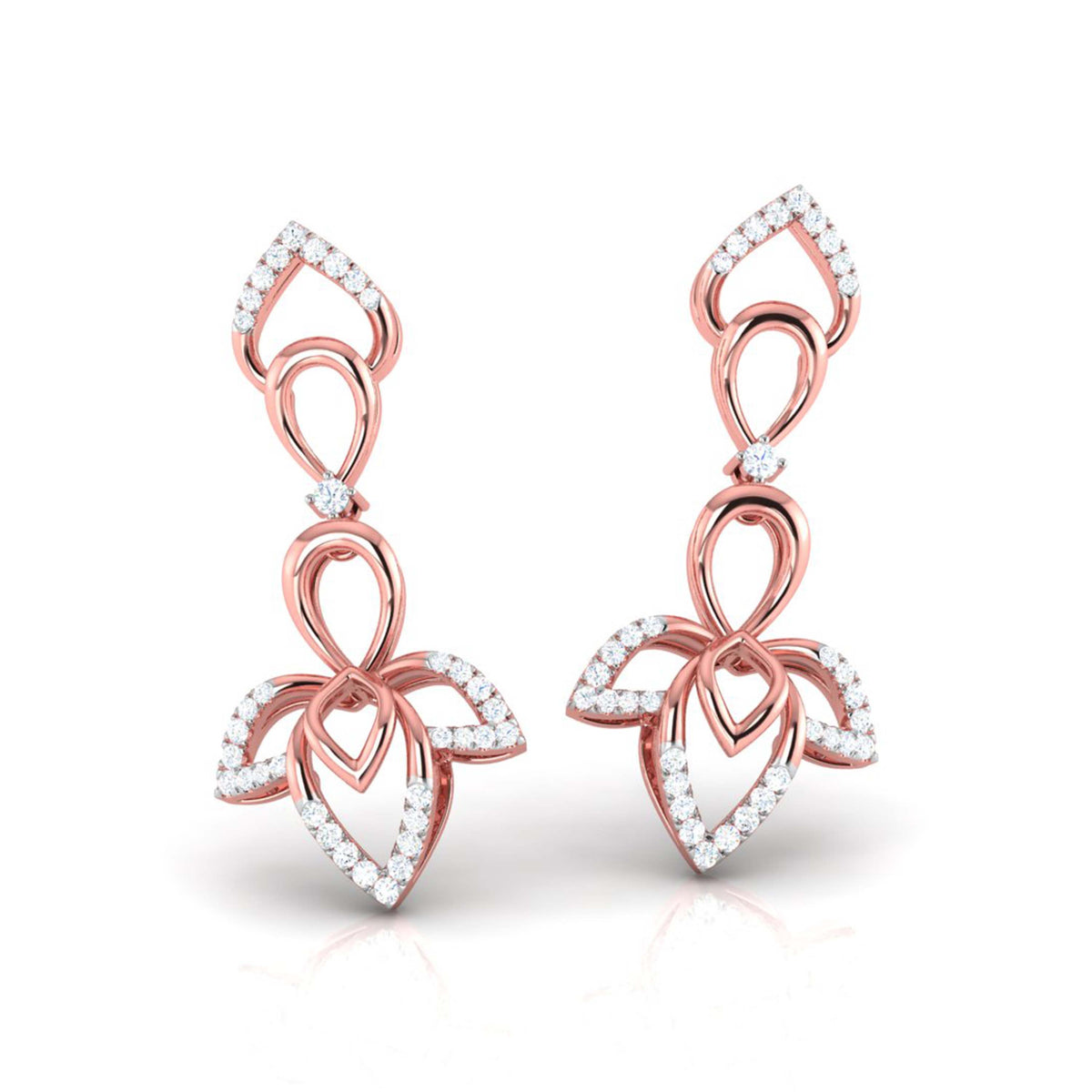 Veloria Diamond Dangler Earrings