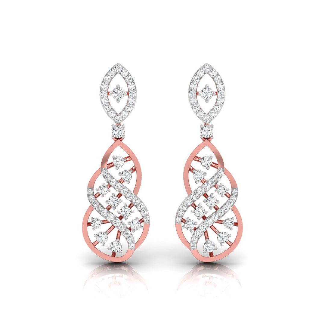 Siana Diamond Dangler Earrings