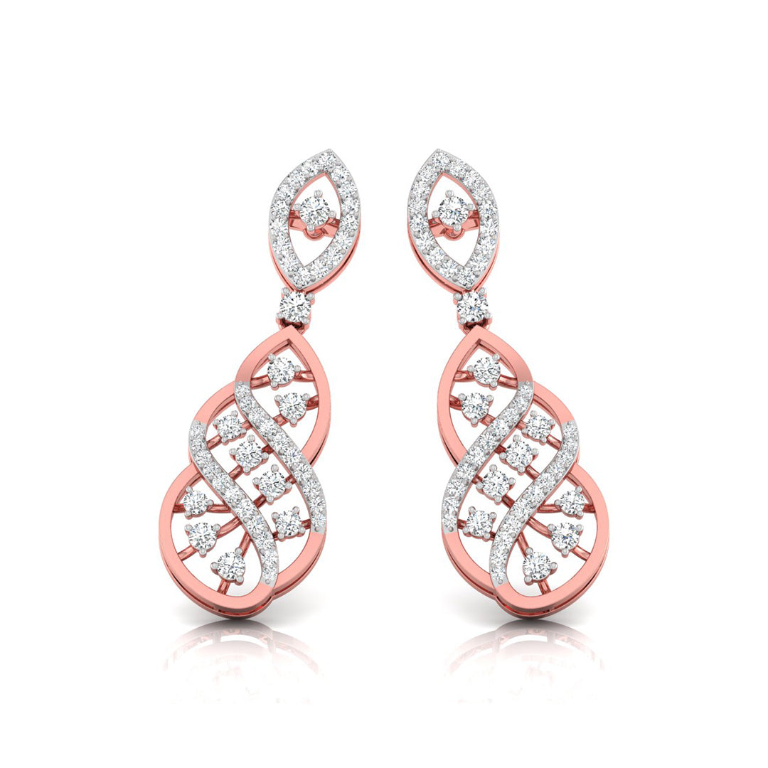 Siana Diamond Dangler Earrings