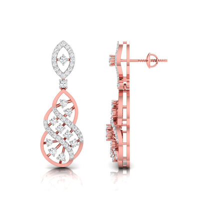 Siana Diamond Dangler Earrings