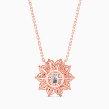 Aurella Diamond Solitaire Pendant