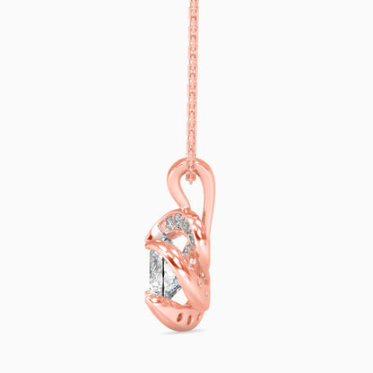 Cecilia Diamond Solitaire Pendant