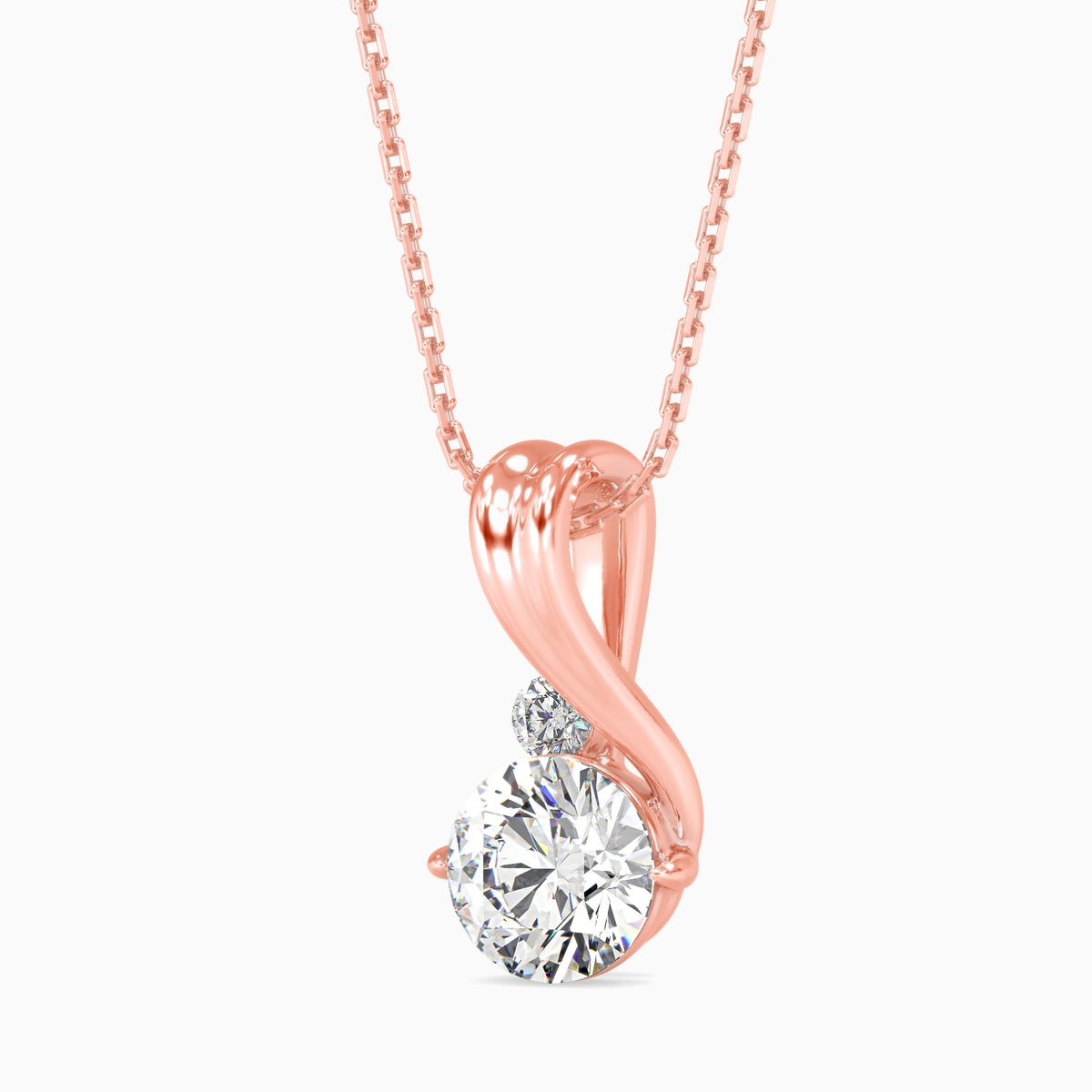 Reverie Diamond Solitaire Pendant