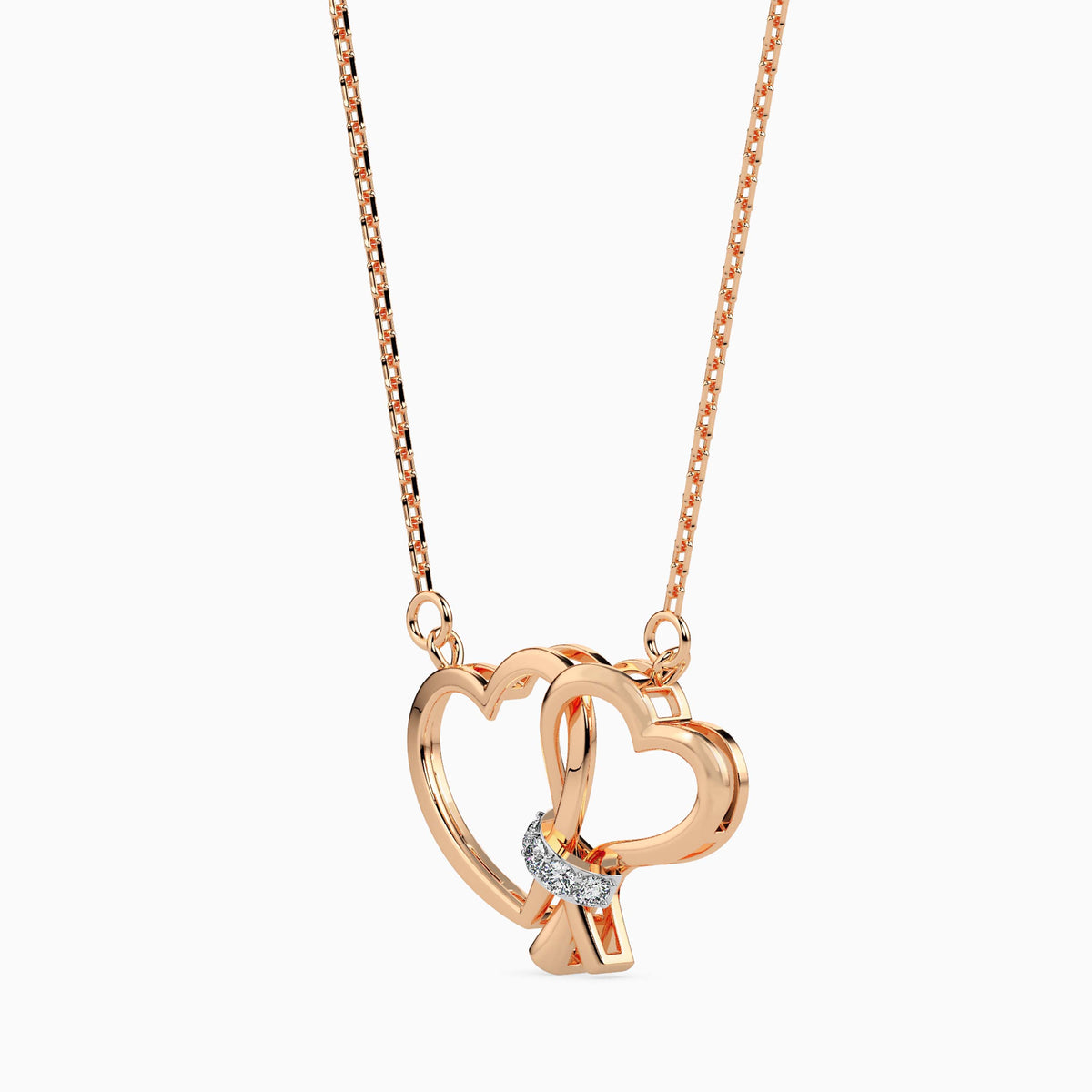 Eternal Heart Diamond Pendant
