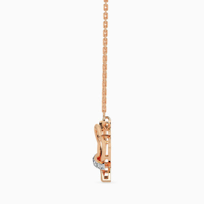Eternal Heart Diamond Pendant