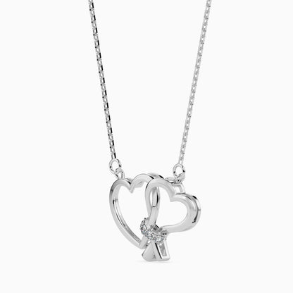 Eternal Heart Diamond Pendant