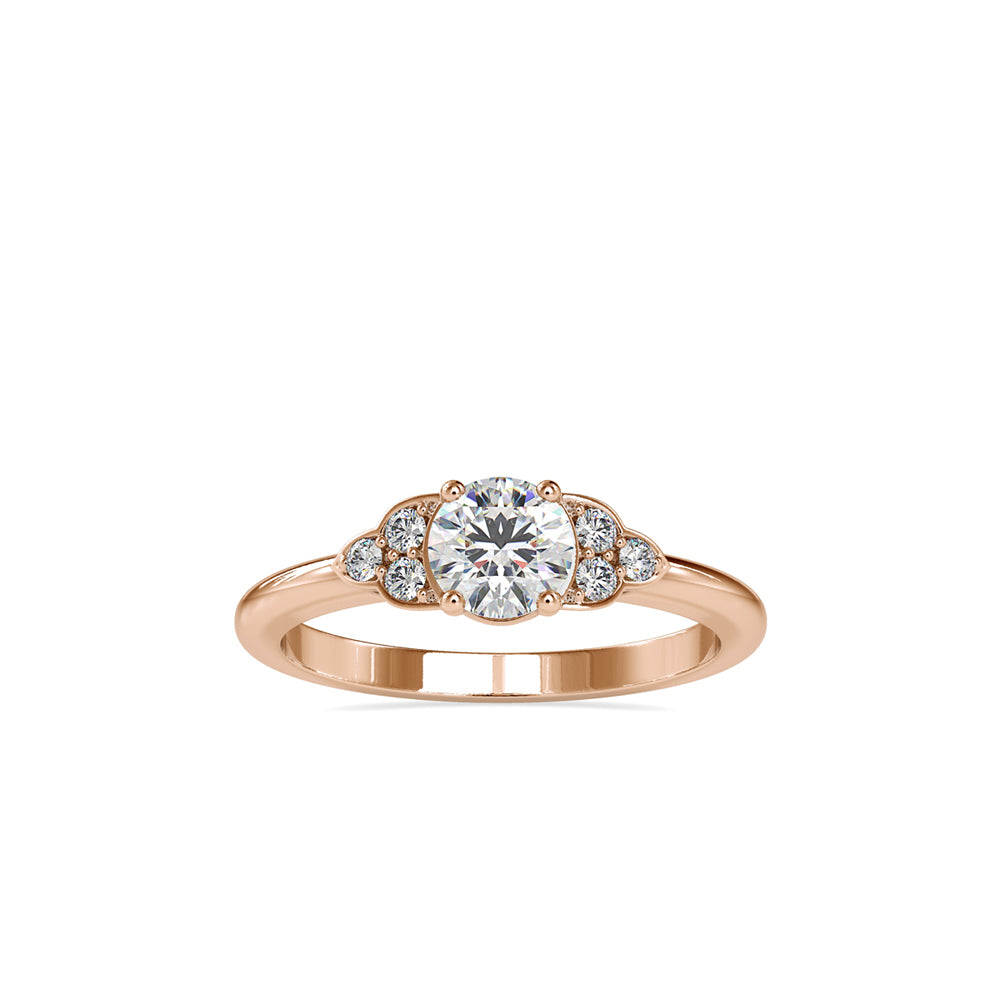 Rosavia Diamond Solitaire Ring