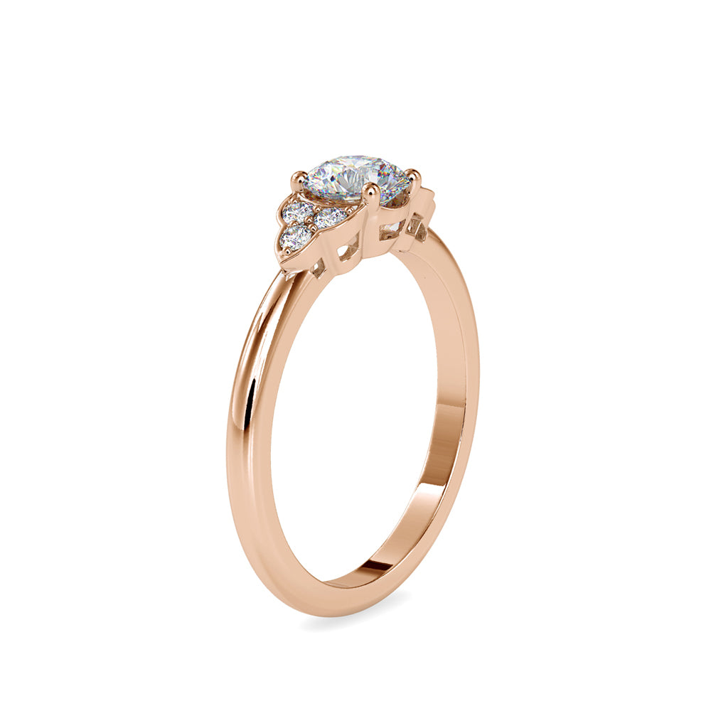 Rosavia Diamond Solitaire Ring