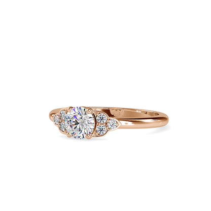 Rosavia Diamond Solitaire Ring