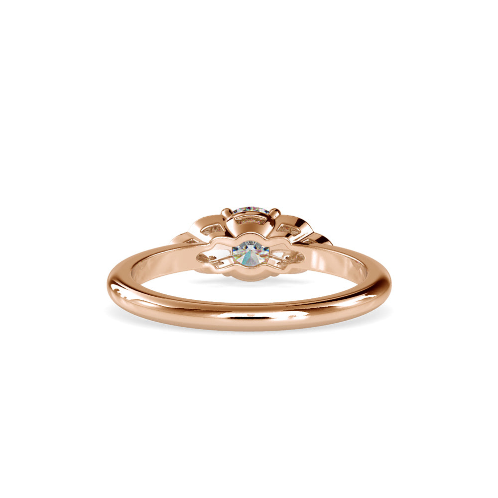Rosavia Diamond Solitaire Ring