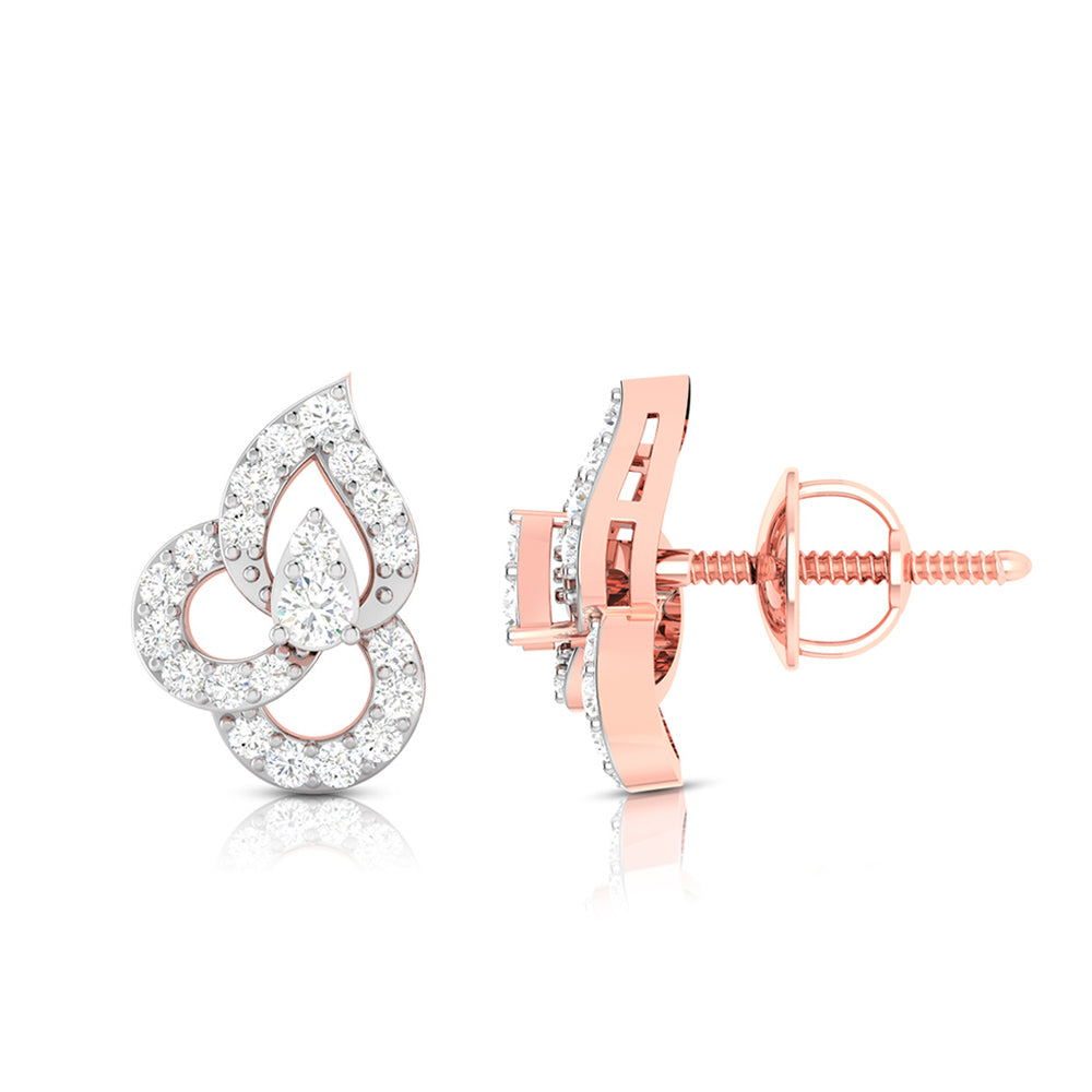 Arista Diamond Stud Earrings