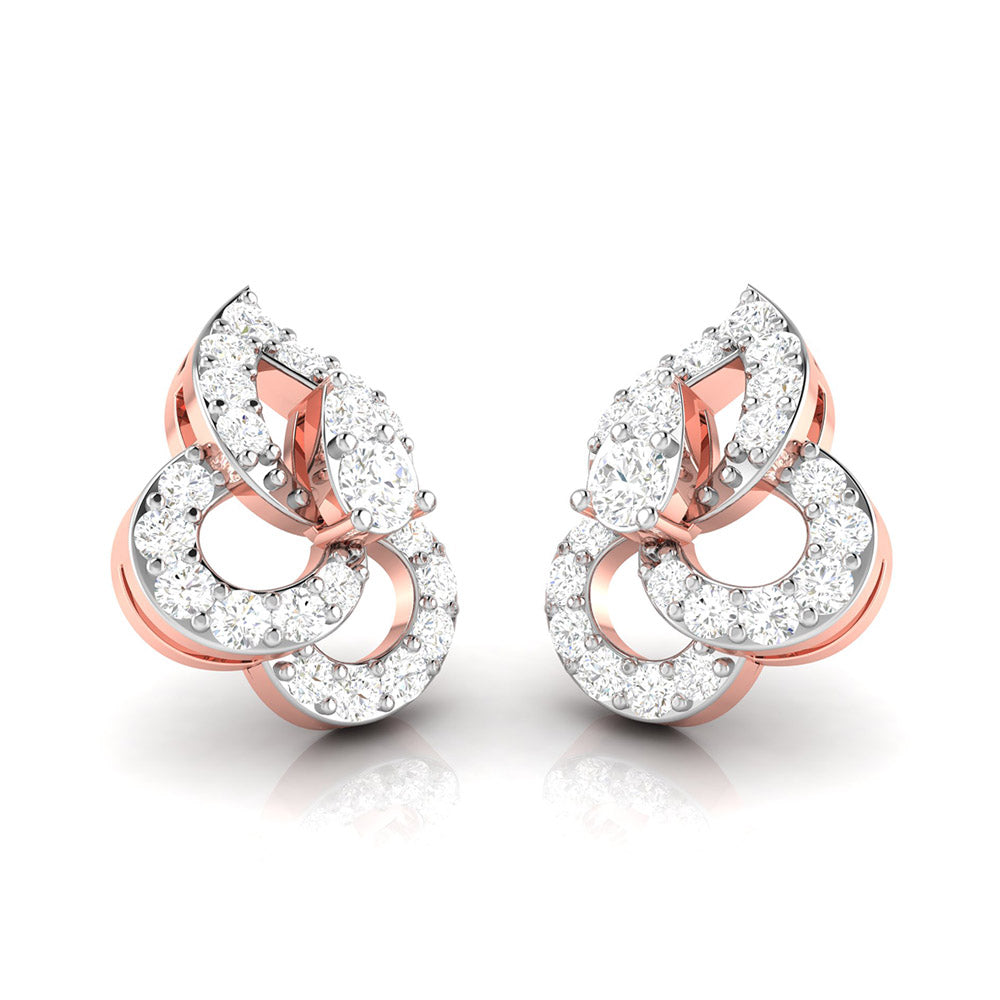 Arista Diamond Stud Earrings
