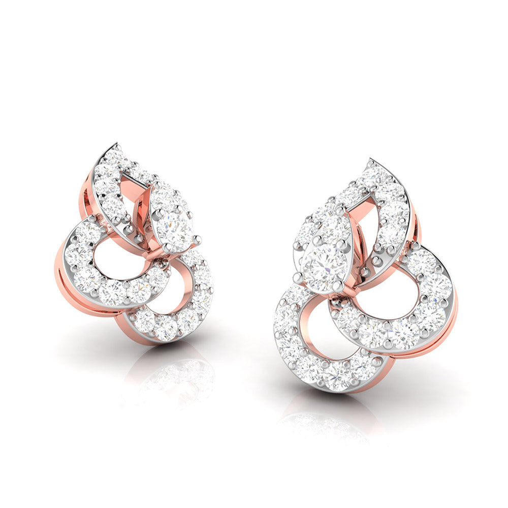 Arista Diamond Stud Earrings