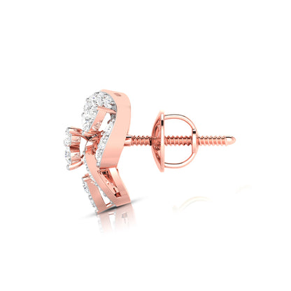 Celine Diamond Stud Earrings