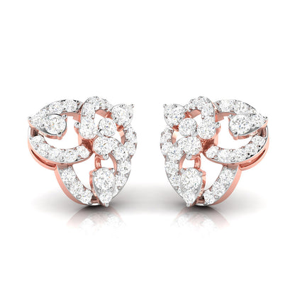 Celine Diamond Stud Earrings