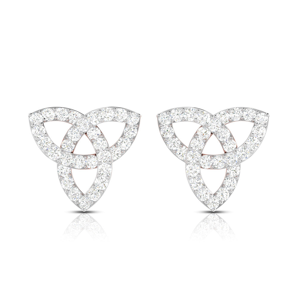 Delora Diamond Stud Earrings