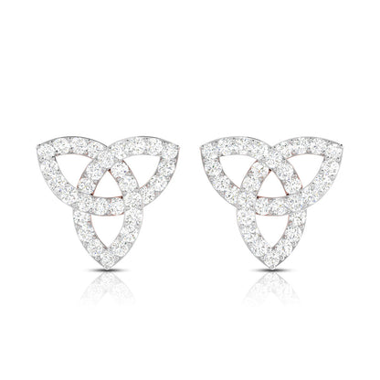 Delora Diamond Stud Earrings