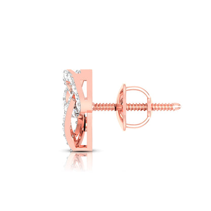 Delora Diamond Stud Earrings