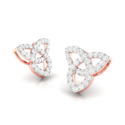 Delora Diamond Stud Earrings