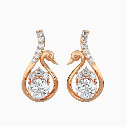 Lavika Diamond Stud Earrings