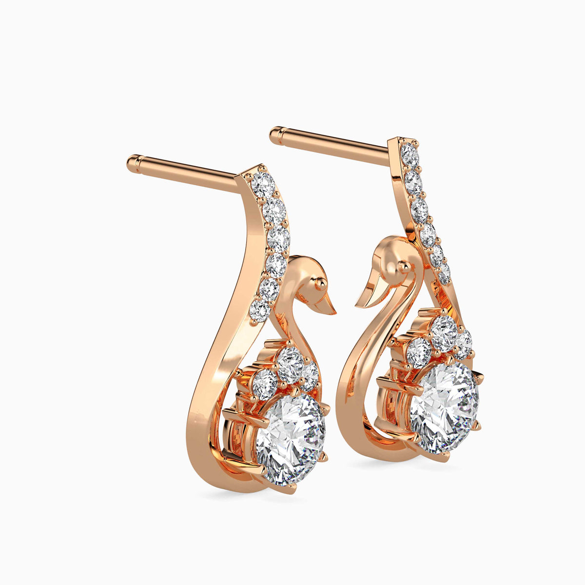 Lavika Diamond Stud Earrings