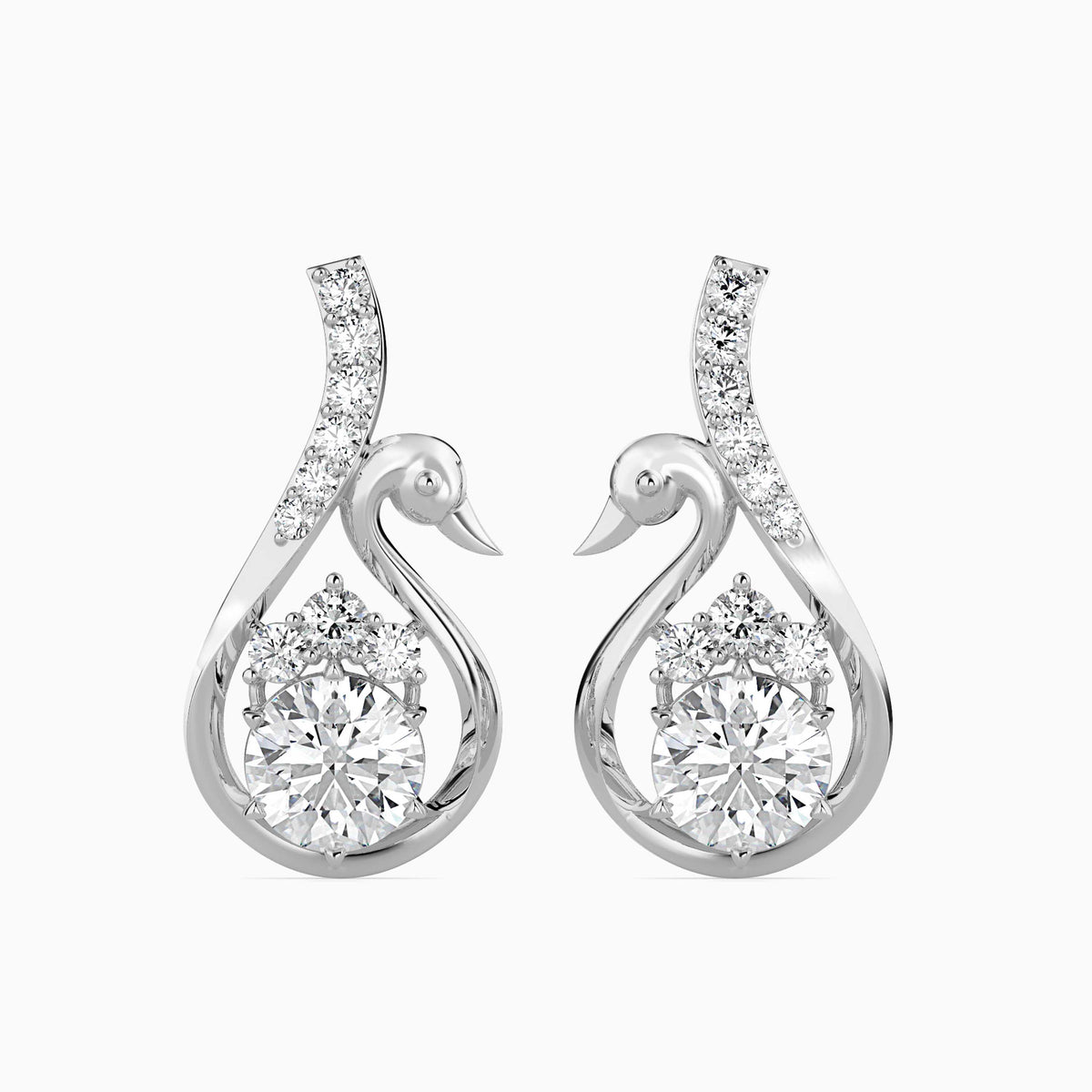 Lavika Diamond Stud Earrings