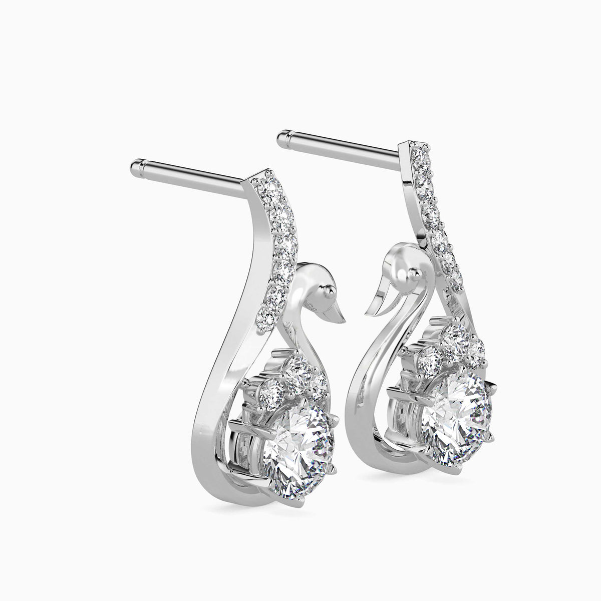 Lavika Diamond Stud Earrings
