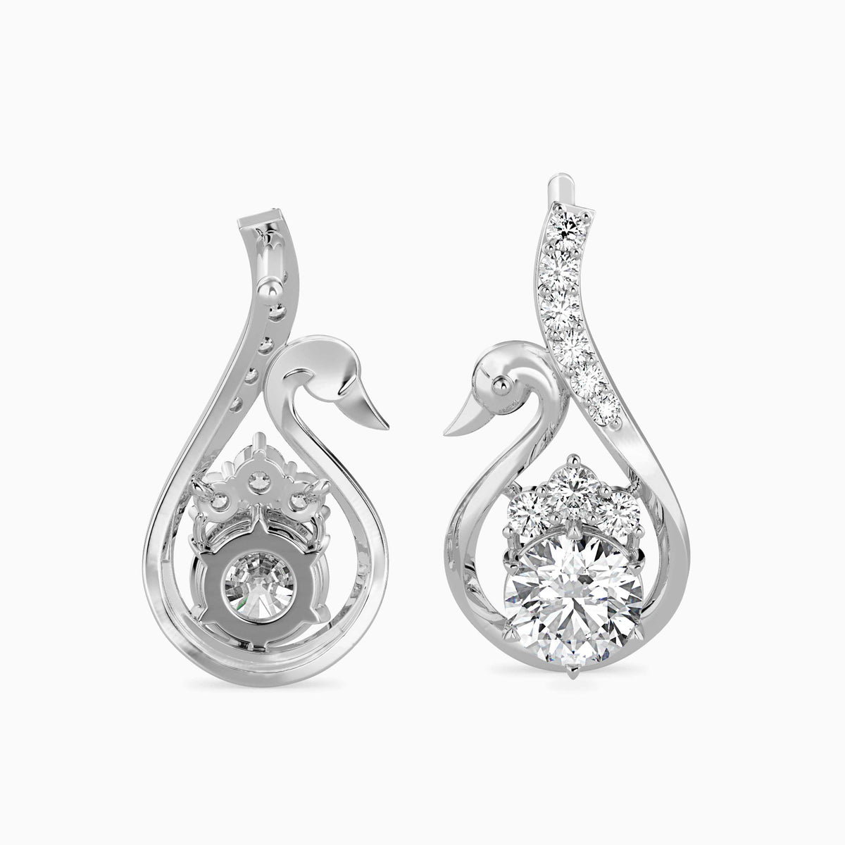 Lavika Diamond Stud Earrings