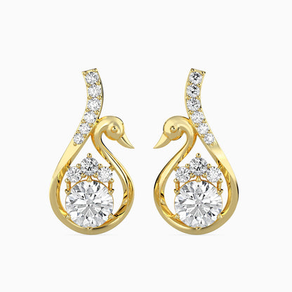 Lavika Diamond Stud Earrings