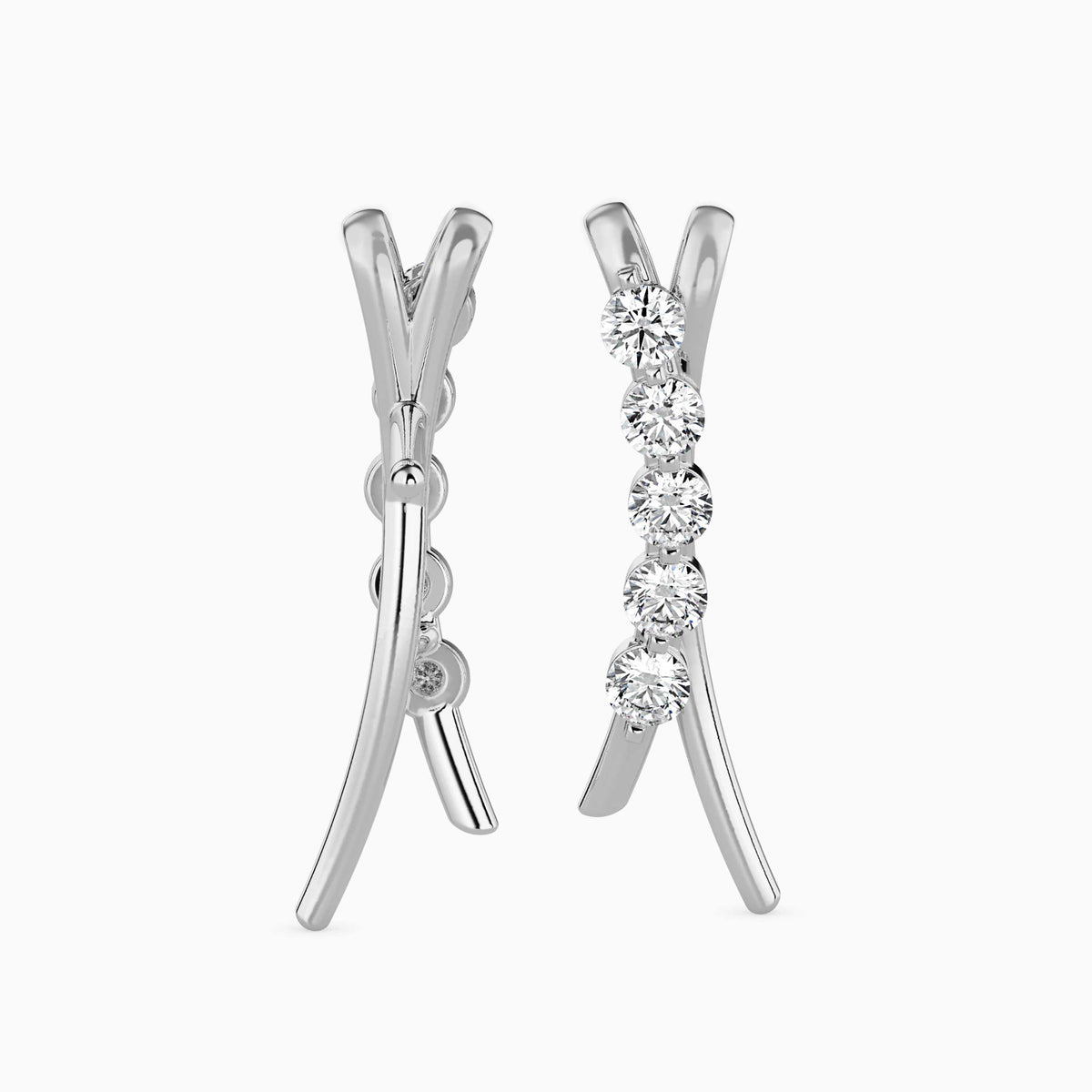 Luna Diamond Stud Earrings