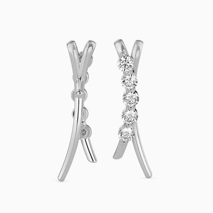 Luna Diamond Stud Earrings
