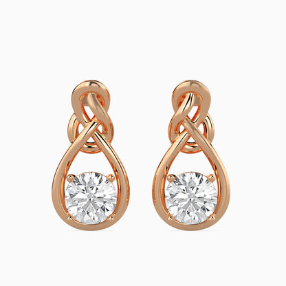 Carol Diamond Stud Earrings